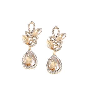 SOHI Boucles d'oreilles pendantes éblouissantes pour femme