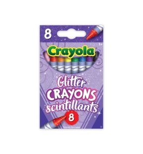 Pochette de 8 crayons à paillettes Crayola