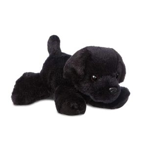 Aurora - Mini Flopsie - Labrador noir Blackie de 8"