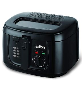 Salton DF1240BK Friteuse Isolante Cool Touch Noire 2.5 Litres