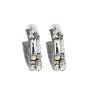 SOHI Boucles d'oreilles créoles Allurement pour femme