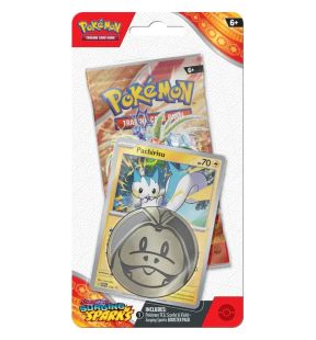 Pokémon  BLISTER CHECKLANE ÉTINCELLES DÉFERLANTES SV8 - Pachirisu Précommande 8 nov