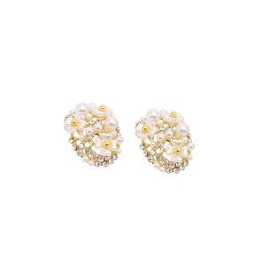 SOHI Boucles d'oreilles à tige micro florale pour femme