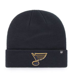 Bonnet tricoté à revers surélevé 47 Brand LNH - St. Louis Blues