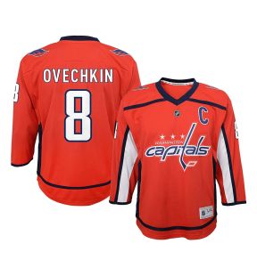 Maillot pour enfant réplique des Washington Capitals à domicile par Outer Stuff - Alexander Ovechkin