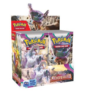 Pokémon  Coffret de boosters Évolutions à Paldea