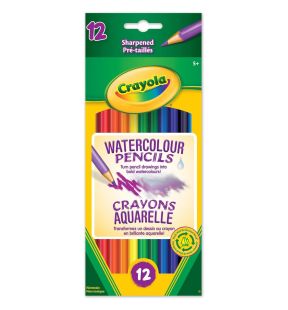 12 crayons aquarelle Crayola métiers d’art