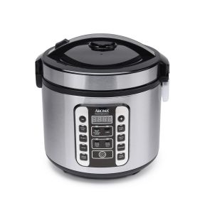 Cuiseur à riz Aroma ARC-1120SBL SmartCarb : 10 tasses, multifonction