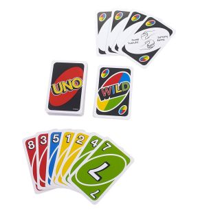 Jeu de cartes UNO avec cartes joker personnalisables