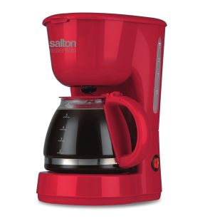 Salton Essentials Cafetière 5 Tasses 750Ml Rouge