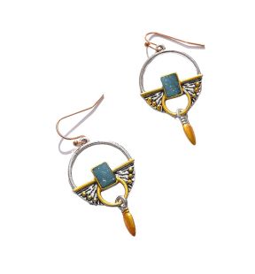 SOHI Boucles d'oreilles pendantes bohèmes pour femme