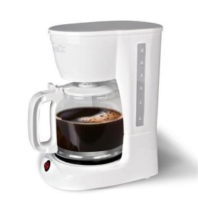 Hauz ACM4457 Cafetière 12 Tasses 1.8L Blanc