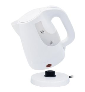 Hauz AKL395 Bouilloire Sans Cordon 1 Litres, 1000 Watts, Blanc