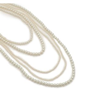 SOHI Collier Blanc Femme