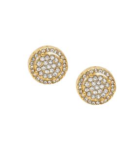 Boucles d'oreilles circulaires à tige pour femme SOHI