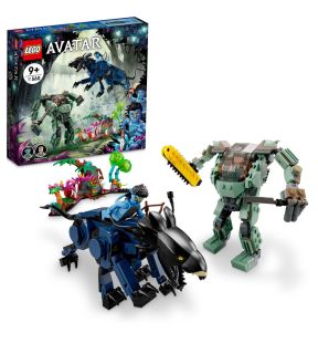 Jouet de construction LEGO - Neytiri et le Thanator contre Quaritch dans l'exosquelette AMP [75571 - 560 pièces]