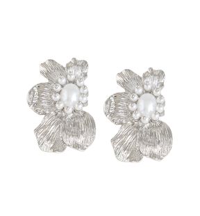 SOHI Boucles d'oreilles pendantes argentées pour femme