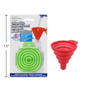 Entonnoir rétractable en silicone Home Essentials | 83466