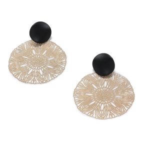 SOHI Boucles d'oreilles pendantes en filigrane pour femme