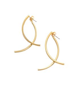 SOHI Boucles d'oreilles pendantes doublées pour femme