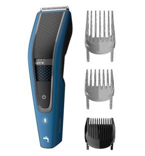 Philips - Tondeuse à Cheveux Sans-Fil avec 28 Réglages de Longeur, Bleu