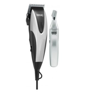 WAHL - Ensemble de 23 Morceaux, Tondeuses pour Cheveux, Nez et Oreilles, Blanc