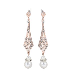 SOHI Boucles d'oreilles pendantes éblouissantes pour femme