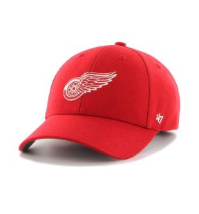 Casquette ajustable de la LNH 47 Brand MVP - Detroit Red Wings