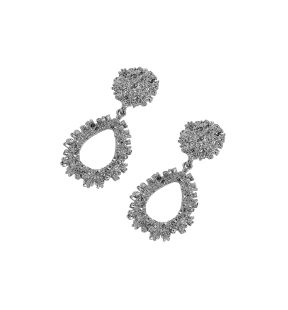 SOHI Boucles d'oreilles pendantes corrodées pour femme