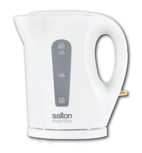 Salton Essentials EJK1821W - Bouilloire Électrique Sans-Fil, Capacité de 1.7 Litre, Blanc