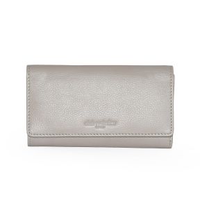 Pochette en cuir pour dames, taille moyenne