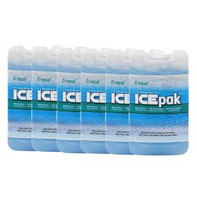 Cryopak - Lot de 6 IcePak Réutilisables, Non-Toxique