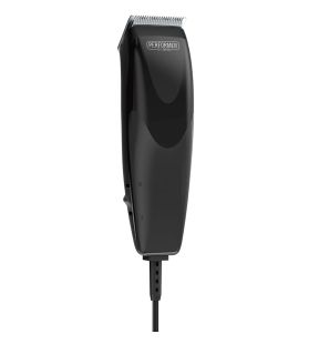 WAHL - Ensemble de Tondeuse à Cheveux QuickCut 10 Morceaux, Lames Auto-Affûtantes, Noir