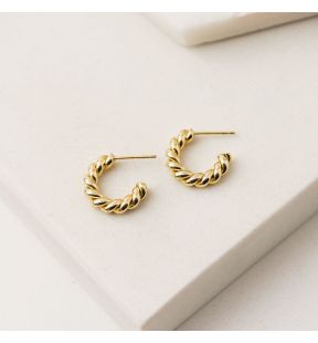 Boucles d'oreilles créoles Dawson