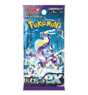 Pokémon  Coffret de Boosters Japonais Violet EX Neuf