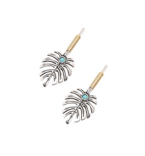 SOHI Boucles d'oreilles pendantes en forme de palmier pour femme