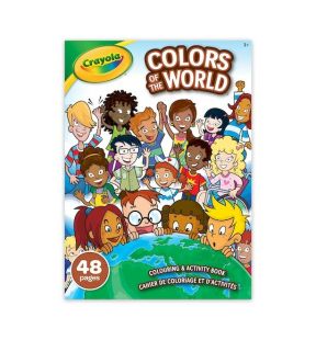 Livre de coloriage et d’activités Crayola Couleurs du Monde - 48 pages