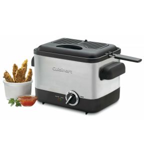 Friteuse compact Cuisinart | CDF100C | 1 000 W, 1,1 L