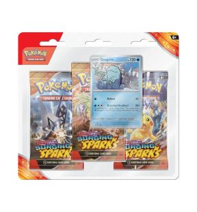 Pokémon  BLISTER DE 3 PAQUETS ÉTINCELLES DÉFERLANTES SV8 - Maraiste Précommande 8 nov