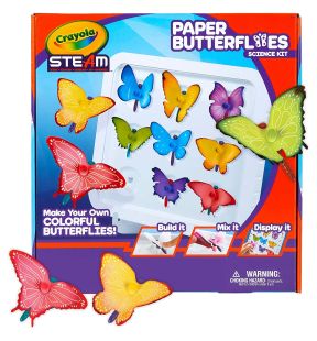 Trousse scientifique de papillons en papier Crayola