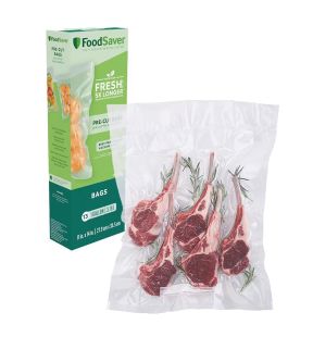 FoodSaver - Lot de 13 Sacs Prédécoupés pour Scelleuse Sous-Vide, Capacité de 3.78 Litre