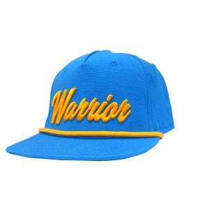 Casquette à pression ajustable Warrior Hockey Script - Bleu