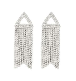 SOHI Boucles d'oreilles pendantes argentées pour femme