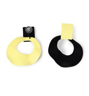 SOHI Boucles d'oreilles pendantes bloc pour femme