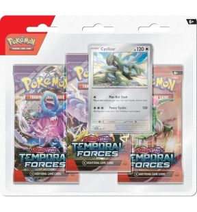 Pokémon  BLISTER DE 3 PAQUETS FORCES TEMPORELLES - Motorizard