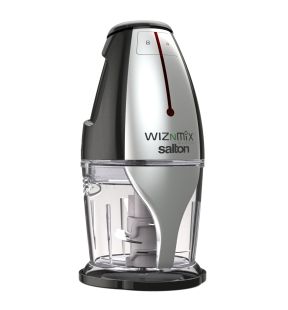 Salton WizNMix FP2102BK Mélangeur Hachoir et Robot Culinaire Tout-en-un 750 ml Noir