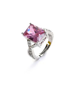 SOHI Bague Rose Femme