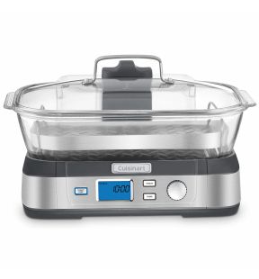 Cuiseur vapeur Cuisinart | STM1000C | Cuiseur vapeur digital CookFresh avec plat en verre