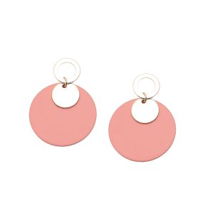 SOHI Boucles d'oreilles pendantes bloc pour femme