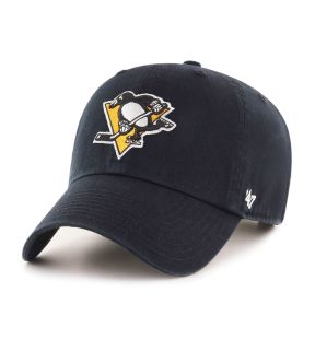 Casquette réglable 47 Brand LNH Clean Up - Pittsburgh Penguins